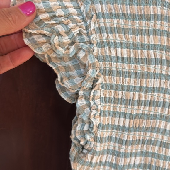 Veronica Beard short sleeve ruffle dress - Picture 5 of 9